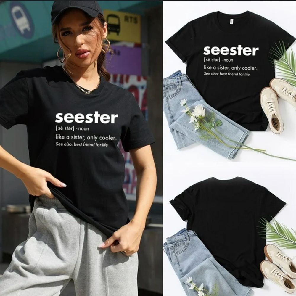 “Seester” shirt by SHEIN med